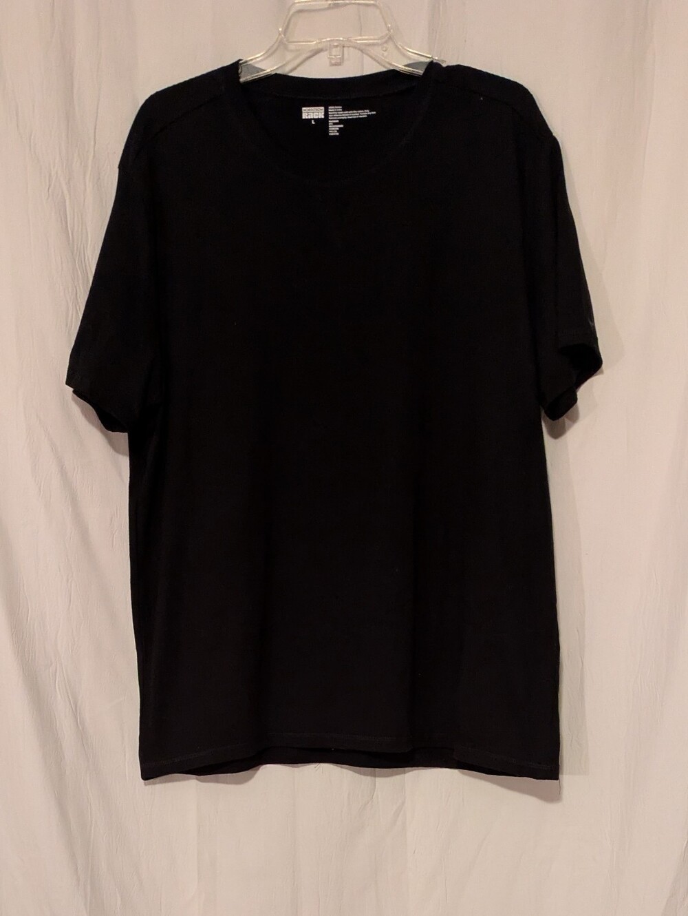 Nordstrom Black Short-Sleeve Crewneck Tee Mens Size Large NWT